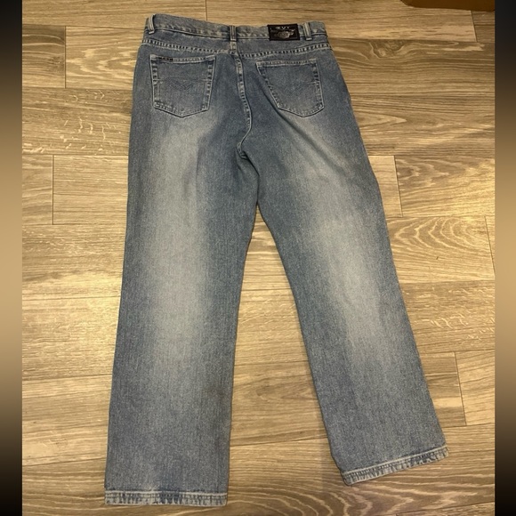 R.V.T. jeans co lace and gem embellished jeans 18 1/2 - Picture 3 of 11